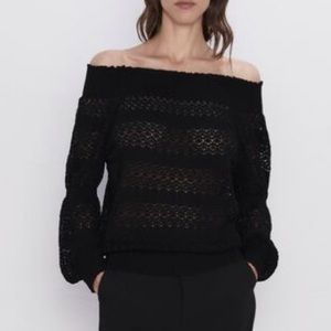 Zara sweater off shoulder